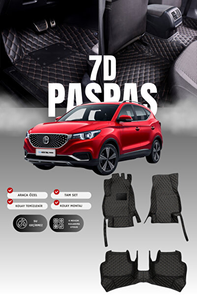 stiloto سجادة أرضية للسيارة من الجلد بتصميم حوض السباحة لسيارة إم جي زد إس (2...