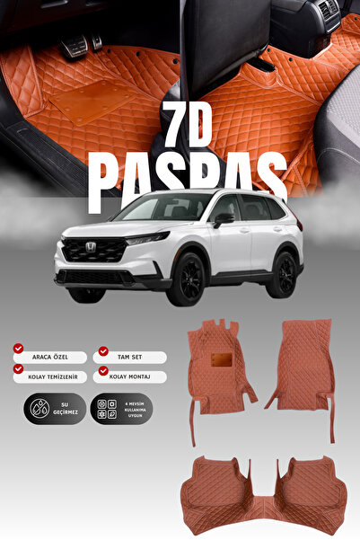 stiloto سجادة أرضية للسيارة من الجلد لهوندا سي آر-في (2023 وما بعدها) بتصميم ...