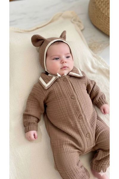 Doray Organic Baby Boy 2-Piece Romper Set | Newborn & Baby Clothing