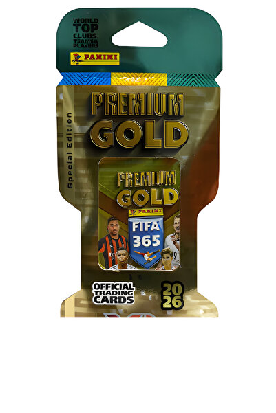 Panini FIFA 365 2026 GOLD EKO BLISTER PREMIUM GOLD