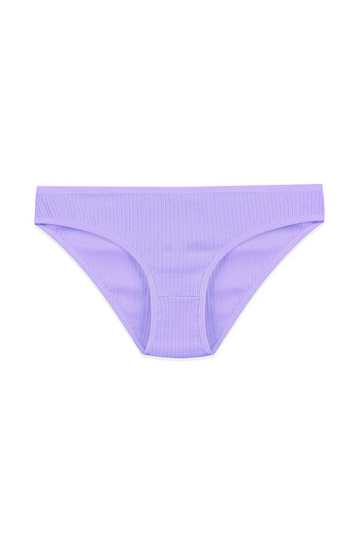 koza iç giyim Women's 7-Piece Ribbed Cotton Ribbed Panties