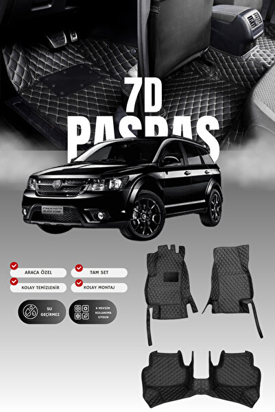 stiloto دواسة سيارة جلدية سباعية الأبعاد لسيارة فيات فريمونت (2011-2016) |   ...