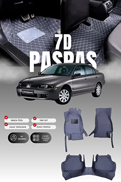 stiloto سجادة أرضية جلدية للسيارة ميتسوبيشي كاريزما (1995-2004) 7D |   حماية ...