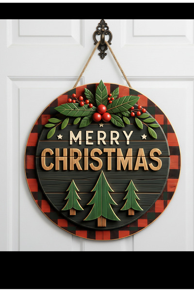 Fotosentez Yılbaşı Kapı Süsü