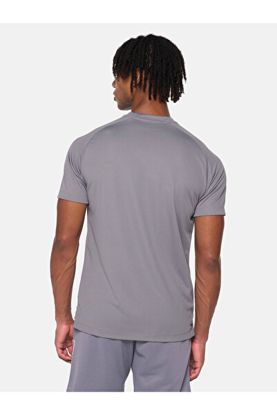 New Balance Men Charcoal Jersey Training T-Shirt