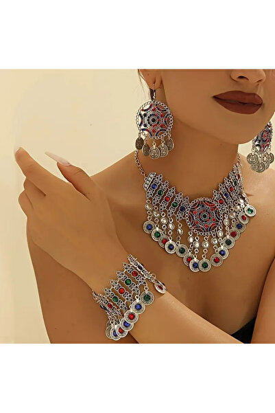 set.up Ethnic Authentic Handmade Quartet Set