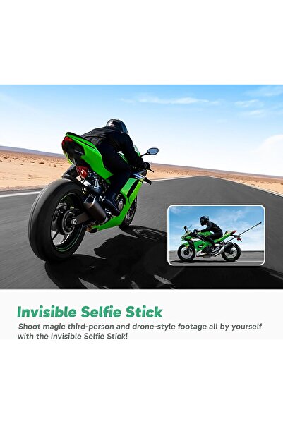 AKASO 360 Weatherproof 360° Action Camera - 5.7K 360 Video, 72MP Photo, AI Tracking