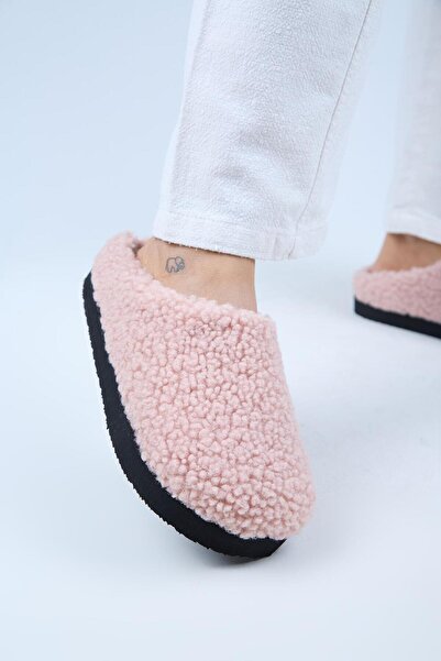 Manijero (Orlina) Women's Tedy Sabo Platform Powder Slippers