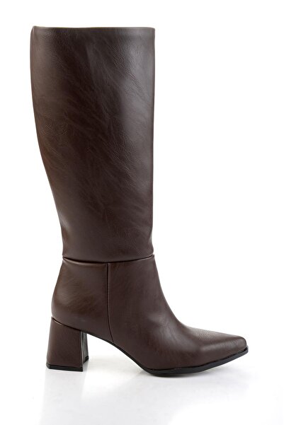 Bambi Kahve Kadın Çizme K03138060409