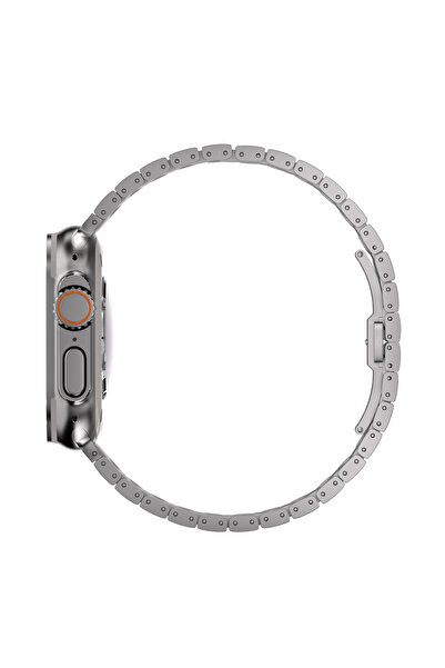 LUVLU Premium Grade 2 titanium strap for Apple Watch Ultra / Ultra 2 (49mm) DLC finish