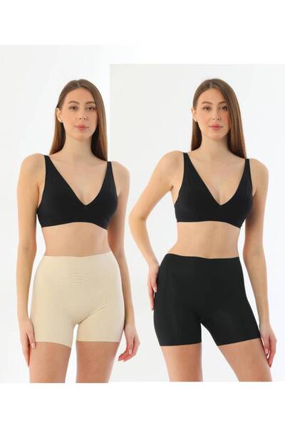 GECKO COLLECTION جوارب نسائية قصيرة مقطوعة بالليزر يبرز انحناءات الجسم قطعة 2