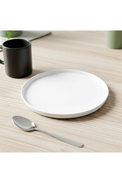 Cuisine Art EFE 8-Inch Bone China Side Plate - Premium White