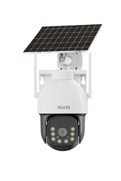 rxr C11 4G E Sim Destekli Bataryalı Solar Dış Ortam 355° Hareket Kontrollü Güvenlik IP Kamerası