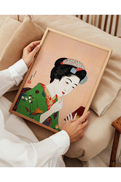 ARTHOUSECOLLECTIVE Goyo Hashiguchi - Japanese Artwork - Painting Dimensions Unframed Poster