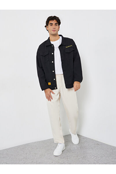 Styli Men Oversized Denim Jacket