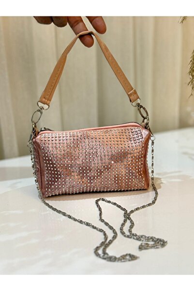 FAEL LİFE ΓΥΝΑΙΚΕΙΑ ΜΙΝΙ ΤΣΑΝΤΑ ΧΕΡΙΟΥ ΚΑΙ ΩΜΟΥ ΜΕ ΑΛΥΣΙΔΑ ΚΑΙ ΛΟΥΡΙ ΑΠΟ ΠΕΤΡΑ