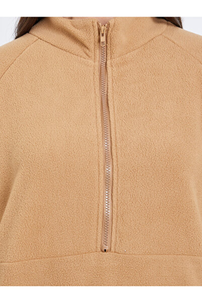 Take Two By Styli Bronze Fleece Elastic Cuff Sweatshirt