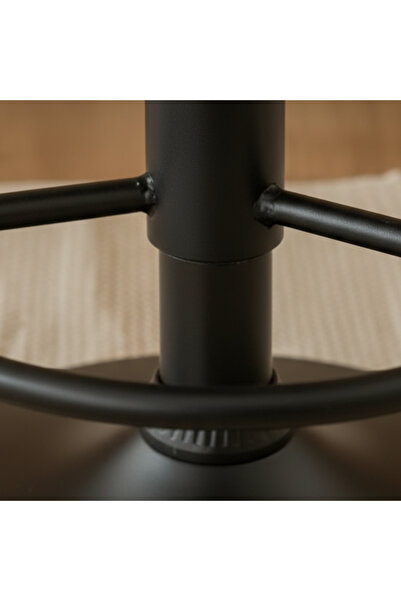 Ebticar Light Beige Premium Fabric Bar Chair – Tufted Back