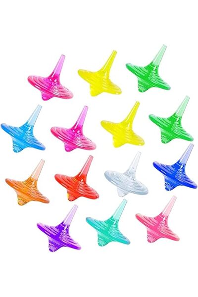 Generic 20 قطعة من البلابل الدوارة الأكريليكية الملونة