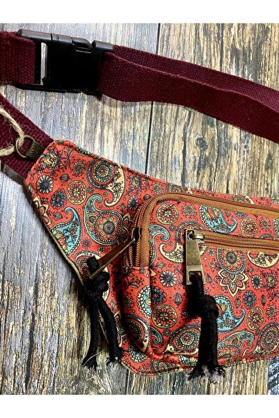 street&bagdnz Ethnic Authentic Bohemian Patterned Daily Travel Use Shoulder and Waist Bag