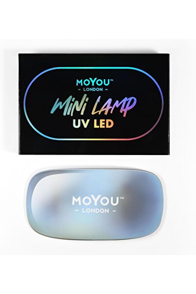 OSIRION Lampă LED și UV MoYOU LONDON pentru unghii cu gel, lampă compactă de polimerizare USB de 6W - Argintiu