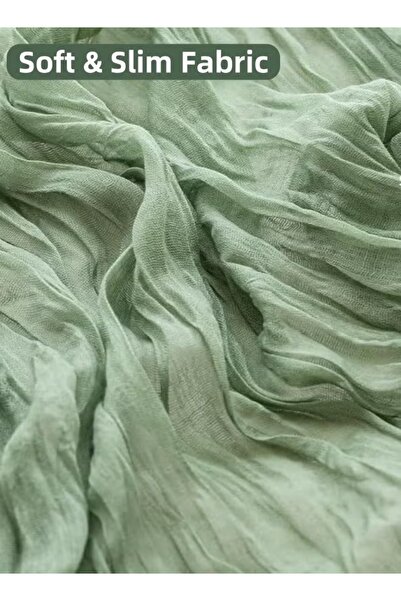 Generic Table Runner 90 x 400cm Cheesecloth Table Runner Table Cover Romantic Table Decor Centerpieces