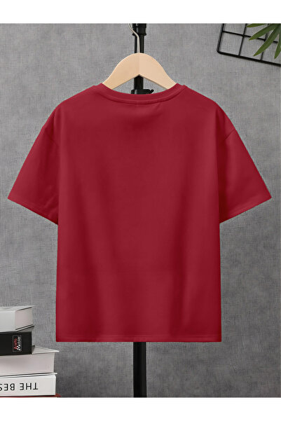 CODEZ By Styli Red Graphic Print Kids T-Shirt