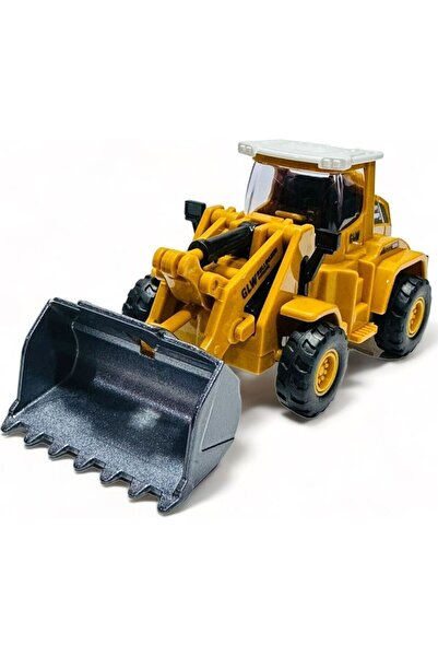 Brother Toys مجرفة بلدوزر ذات رأس معدني للبناء