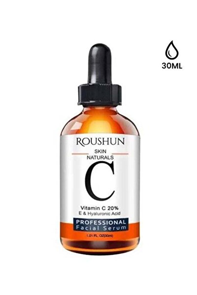 ROSHAN سيروم الوجه من سكين ناتشورالز مع 20% من فيتامين سي وفيتامين هـ وحمض ال...