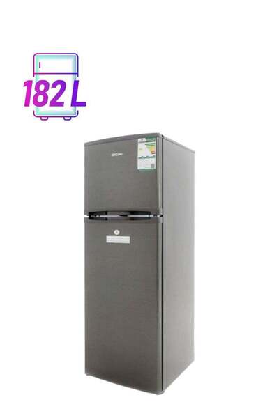 GVC PRO Refrigerator With Top Freezer GVDS-300 SILVER
