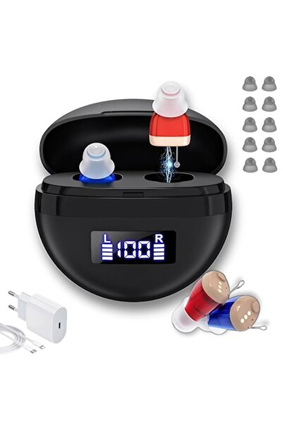 Vala Tech 2x Ενδώτια Ψηφιακά Ακουστικά Βαρηκοΐας, 32dB, 12 Κανάλια, Μείωση Θορύβου, 30 ώρες