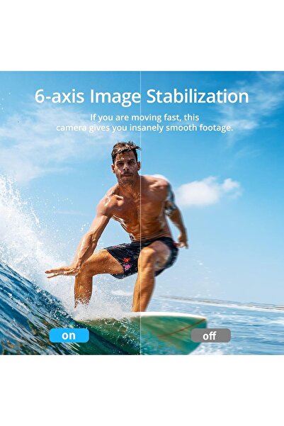 Generic AKASO Brave 7 4K30FPS 20MP WiFi Action Camera (Brave7 + 64GB)