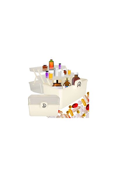 Three top online Medicine container organiser medicine cabinet 34x19x22.5cm