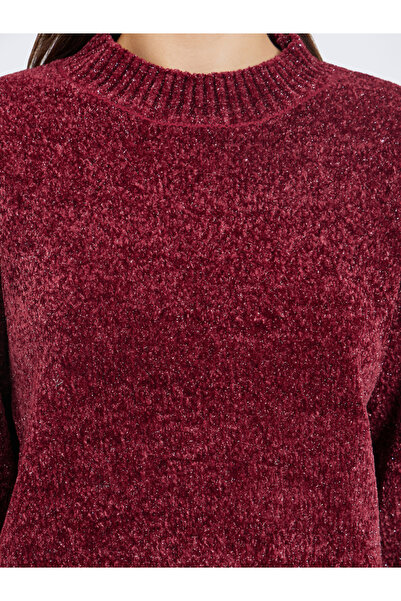 Styli Regular Fit Regular Length Lurex Yarn Sweater