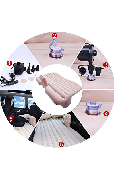 Generic Car Inflatable Air Bed – Universal Travel Mattress for Back Seat & Camping