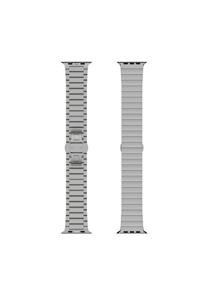 LUVLU Premium Grade 2 titanium strap for Apple Watch Ultra / Ultra 2 (49mm) DLC finish