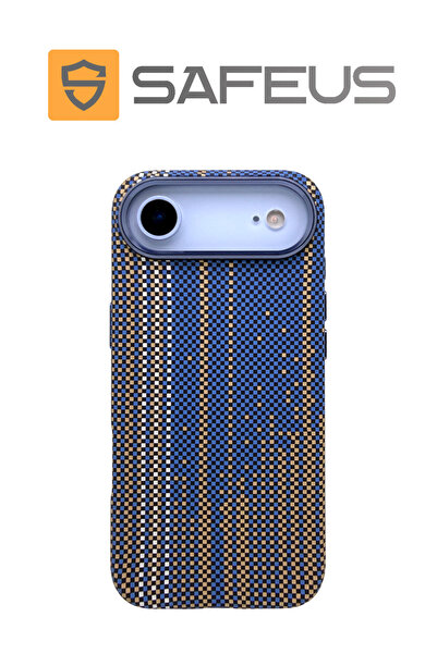 SAFEUS حافظة آيفون 17 من ألياف الكربون مع ميزة MagSafe، حافظة صلبة مقاومة للصدمات عالية الجودة