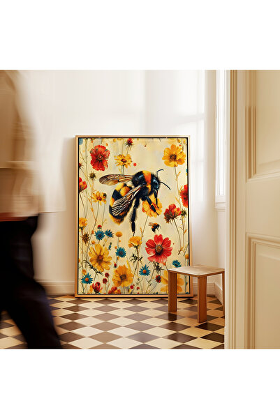 ARTHOUSECOLLECTIVE William Morris Poster - Bumblebee Motif - High Resolution Unframed Poster