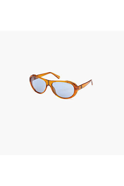 Guess 62MM Blue Oval Sunglasses GU0008144V62
