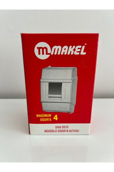 GenelTedarik MAKEL SIVA ÜSTÜ MÜHÜRLÜ SİGORTA KUTUSU