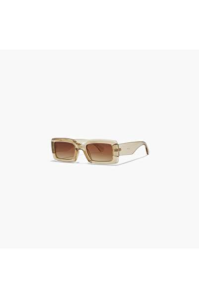 BlackOut Women Brown Lens 52 mm Rectangle Sunglasses | BLA-000254-2404