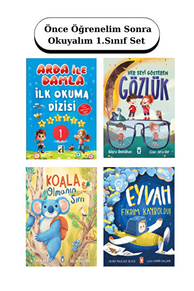 Timaş Çocuk 1.Sınıf Set - eyvah Fikrim Kayboldu-Koala Olmanın Sırrı-Her Şeyi ...