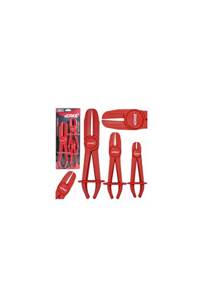 VERKE Set de 3 clesti pentru furtune auto, plastic, cauciuc