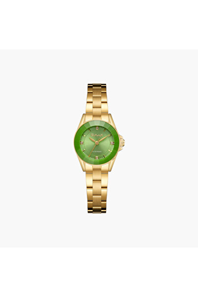 Omax Gold Tone Women's Analogue Watch