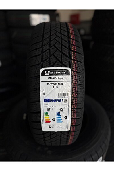 Matador 195/55R16 XL 91H MP93 NORDICCA KIŞ LASTİĞİ- EKSTRA GÜÇLENDİRİLMİŞ- 20...