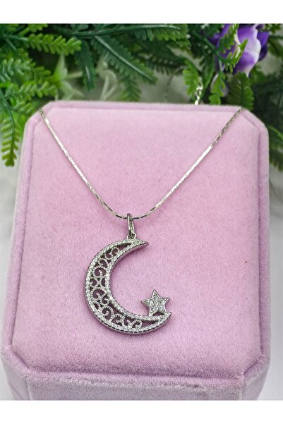 argint 925 COLIER SEMI-LUNA