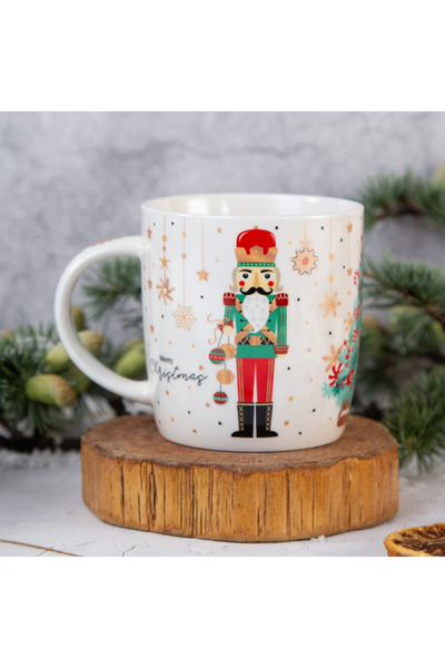 Tohana Pine Tree Paper Packaged Porcelain Mug 360 ml