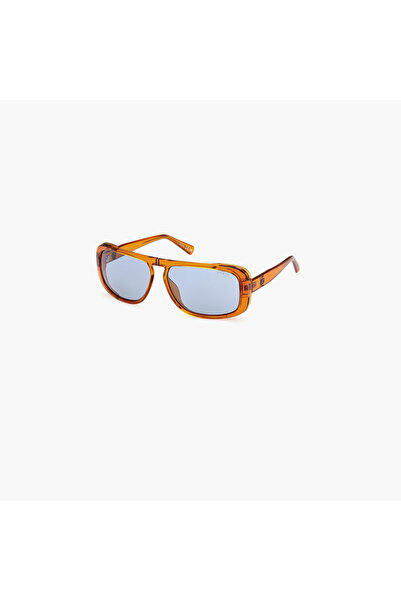 Guess 62MM Blue Rectangle Sunglasses GU0008244V62