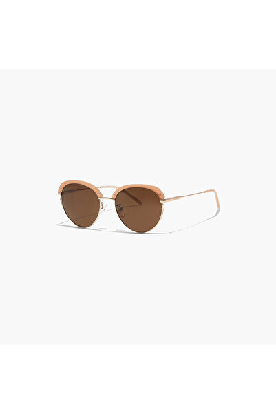 30Sundays Women Brown Lens 54 mm Round Sunglasses | 30S-000290-2404