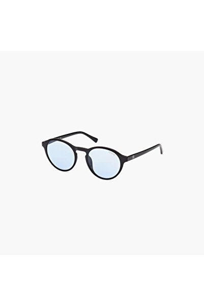 Guess Unisex Light Blue Lens Round Sunglasses - GU0006201V51